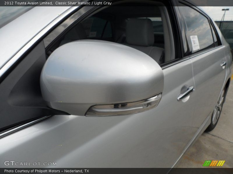 Classic Silver Metallic / Light Gray 2012 Toyota Avalon Limited