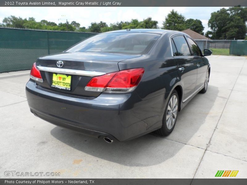 Magnetic Gray Metallic / Light Gray 2012 Toyota Avalon Limited