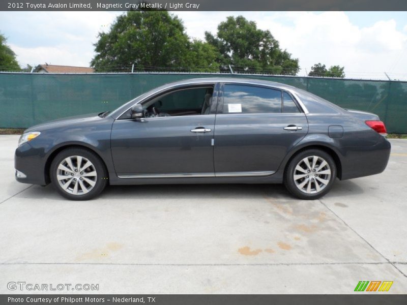 Magnetic Gray Metallic / Light Gray 2012 Toyota Avalon Limited