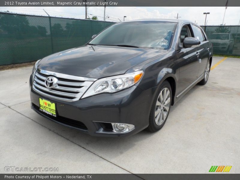 Magnetic Gray Metallic / Light Gray 2012 Toyota Avalon Limited