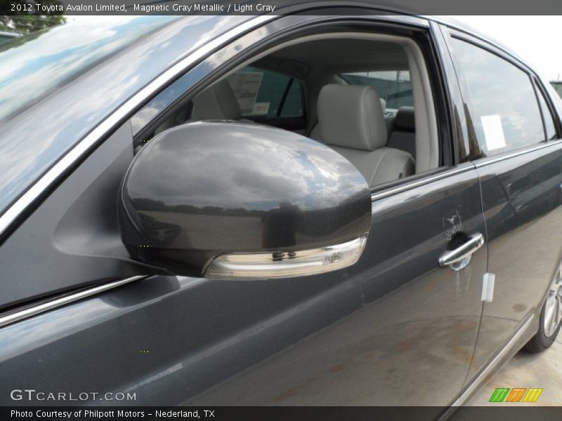 Magnetic Gray Metallic / Light Gray 2012 Toyota Avalon Limited