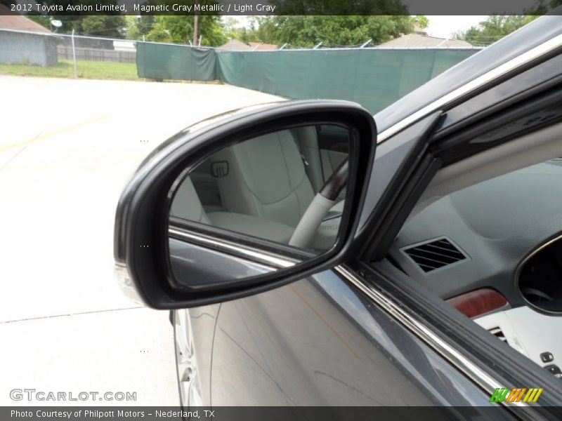 Magnetic Gray Metallic / Light Gray 2012 Toyota Avalon Limited