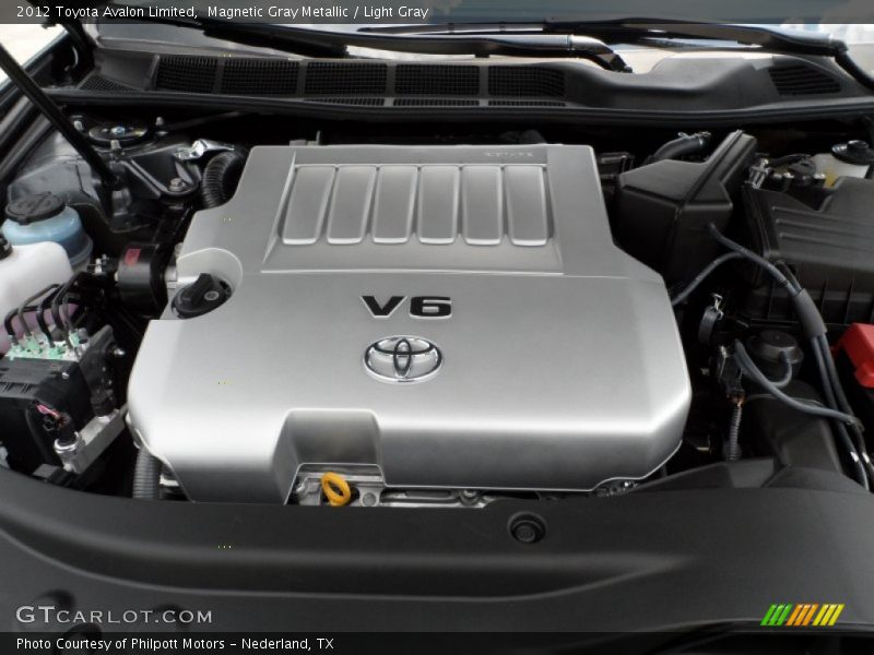 Magnetic Gray Metallic / Light Gray 2012 Toyota Avalon Limited