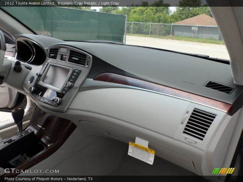 Magnetic Gray Metallic / Light Gray 2012 Toyota Avalon Limited