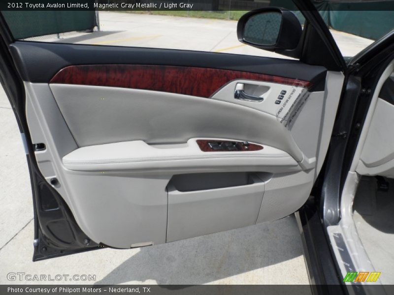 Magnetic Gray Metallic / Light Gray 2012 Toyota Avalon Limited