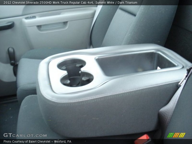 Summit White / Dark Titanium 2012 Chevrolet Silverado 2500HD Work Truck Regular Cab 4x4