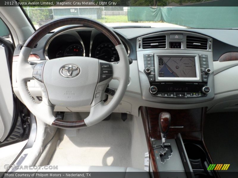 Magnetic Gray Metallic / Light Gray 2012 Toyota Avalon Limited