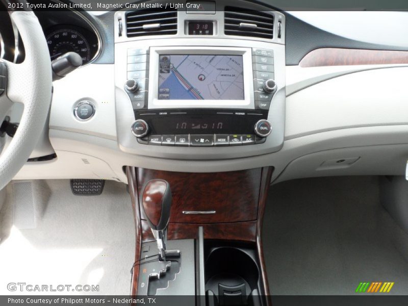 Magnetic Gray Metallic / Light Gray 2012 Toyota Avalon Limited