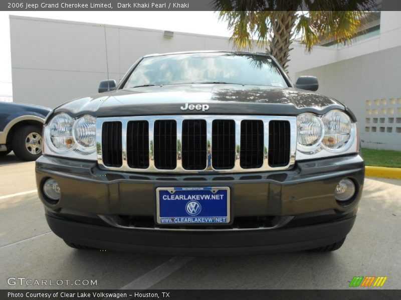 Dark Khaki Pearl / Khaki 2006 Jeep Grand Cherokee Limited