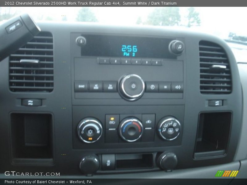 Summit White / Dark Titanium 2012 Chevrolet Silverado 2500HD Work Truck Regular Cab 4x4