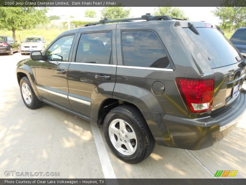 Dark Khaki Pearl / Khaki 2006 Jeep Grand Cherokee Limited