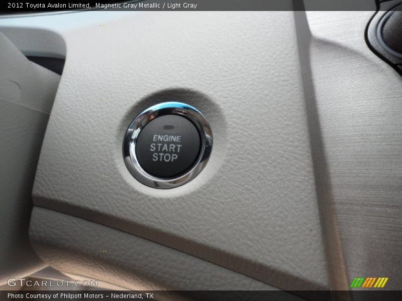 Magnetic Gray Metallic / Light Gray 2012 Toyota Avalon Limited