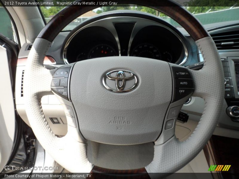 Magnetic Gray Metallic / Light Gray 2012 Toyota Avalon Limited