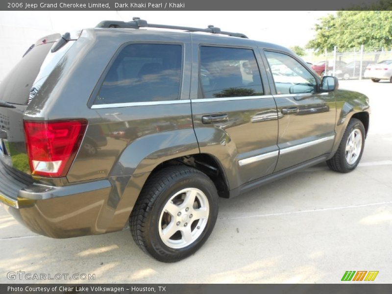 Dark Khaki Pearl / Khaki 2006 Jeep Grand Cherokee Limited