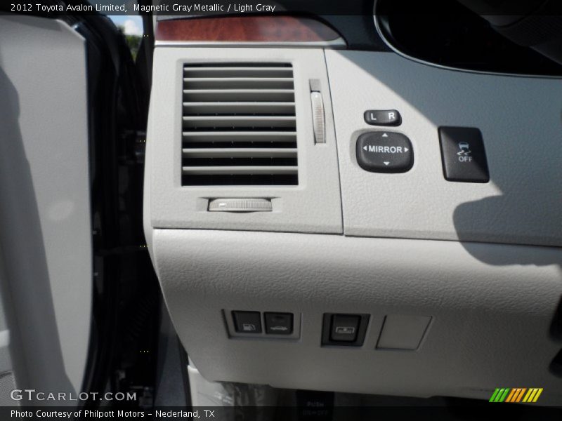Magnetic Gray Metallic / Light Gray 2012 Toyota Avalon Limited