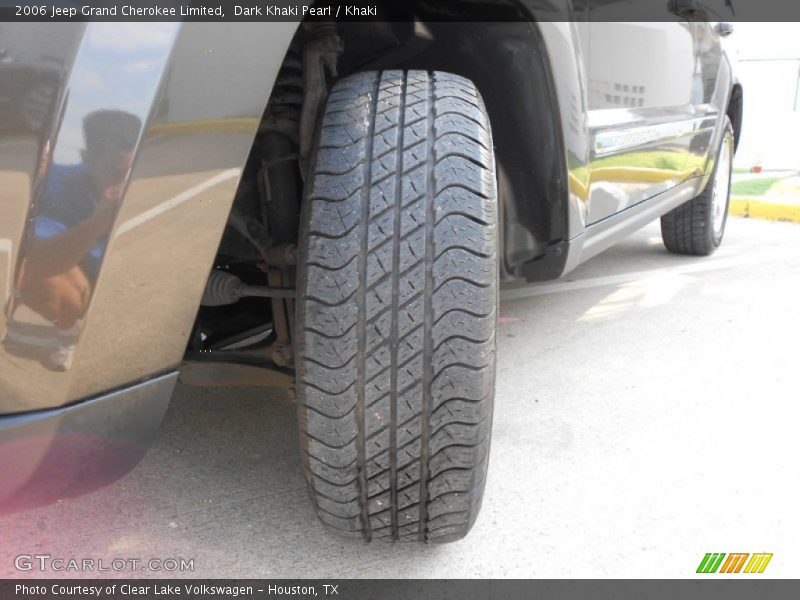 Dark Khaki Pearl / Khaki 2006 Jeep Grand Cherokee Limited