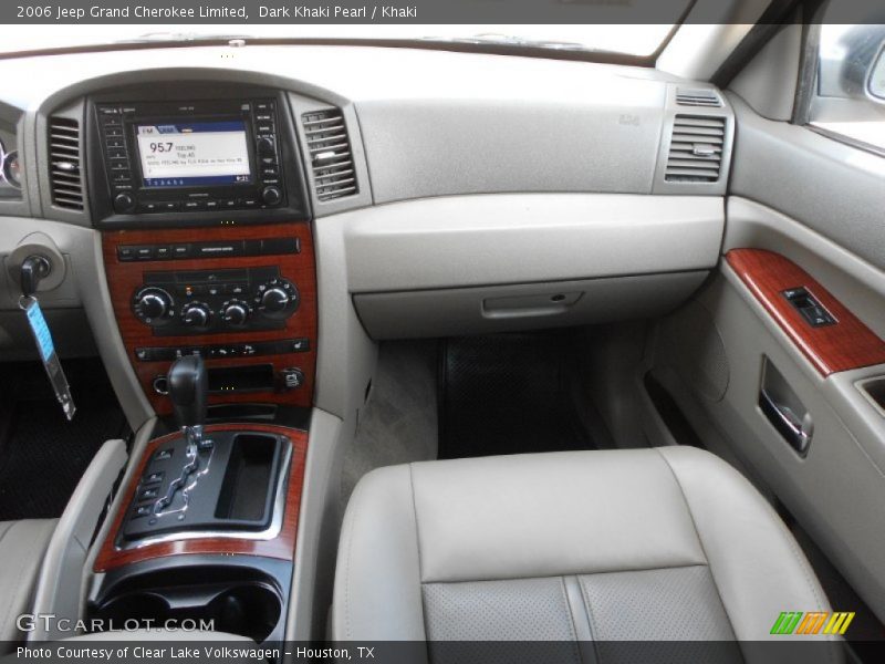 Dark Khaki Pearl / Khaki 2006 Jeep Grand Cherokee Limited