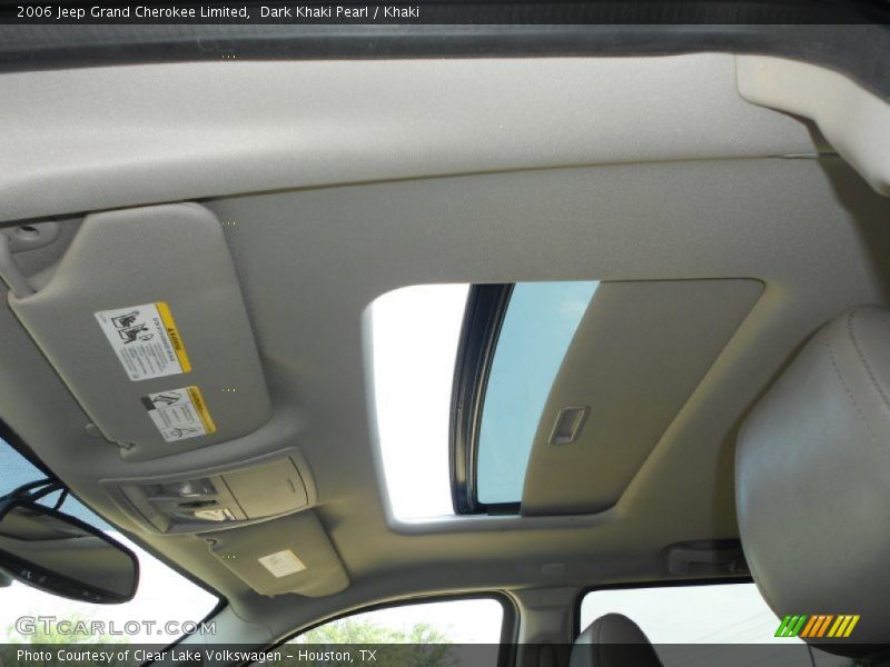 Dark Khaki Pearl / Khaki 2006 Jeep Grand Cherokee Limited