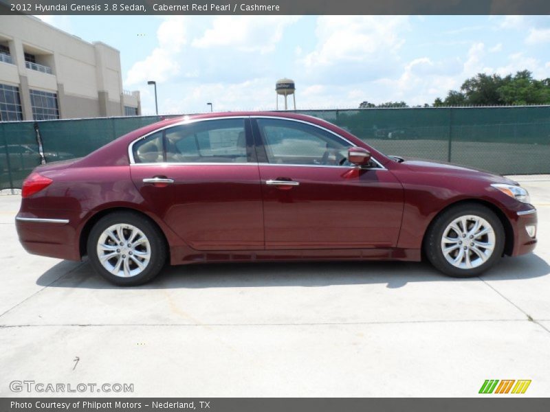 Cabernet Red Pearl / Cashmere 2012 Hyundai Genesis 3.8 Sedan