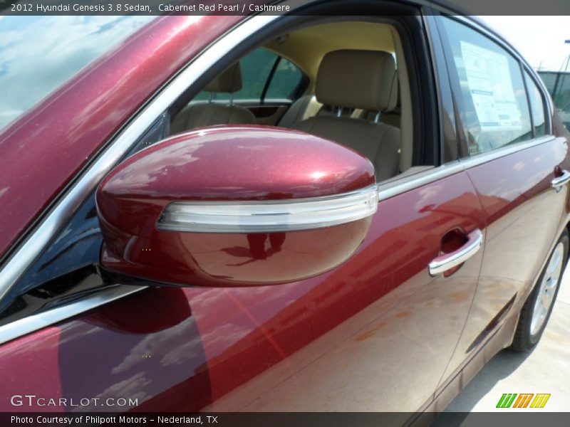 Cabernet Red Pearl / Cashmere 2012 Hyundai Genesis 3.8 Sedan