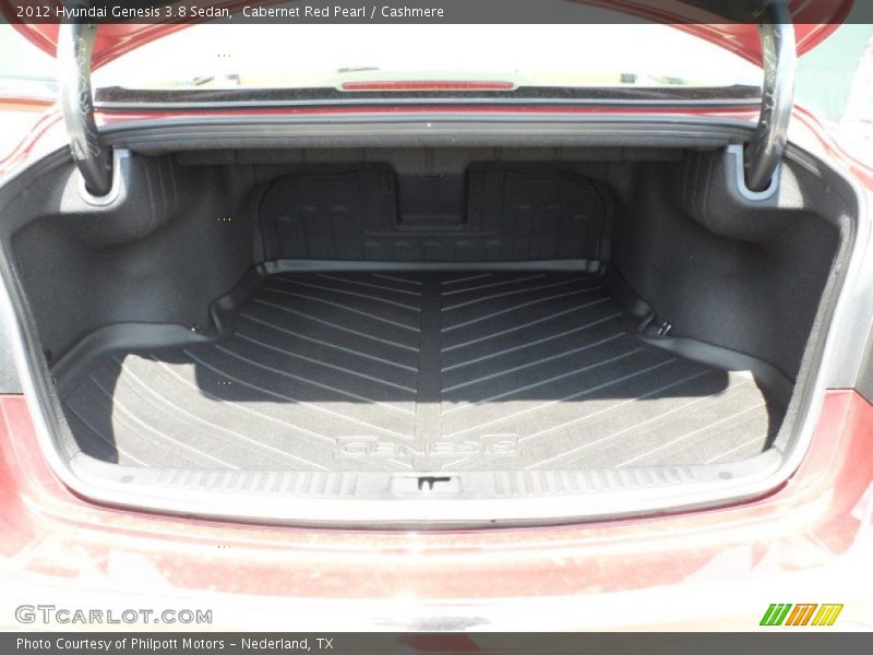 Cabernet Red Pearl / Cashmere 2012 Hyundai Genesis 3.8 Sedan