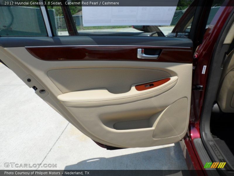 Cabernet Red Pearl / Cashmere 2012 Hyundai Genesis 3.8 Sedan