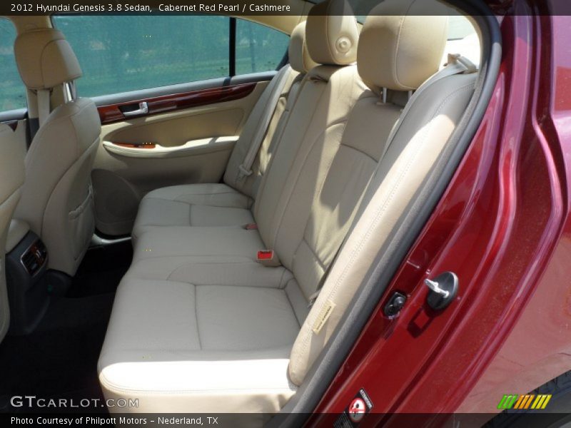 Cabernet Red Pearl / Cashmere 2012 Hyundai Genesis 3.8 Sedan