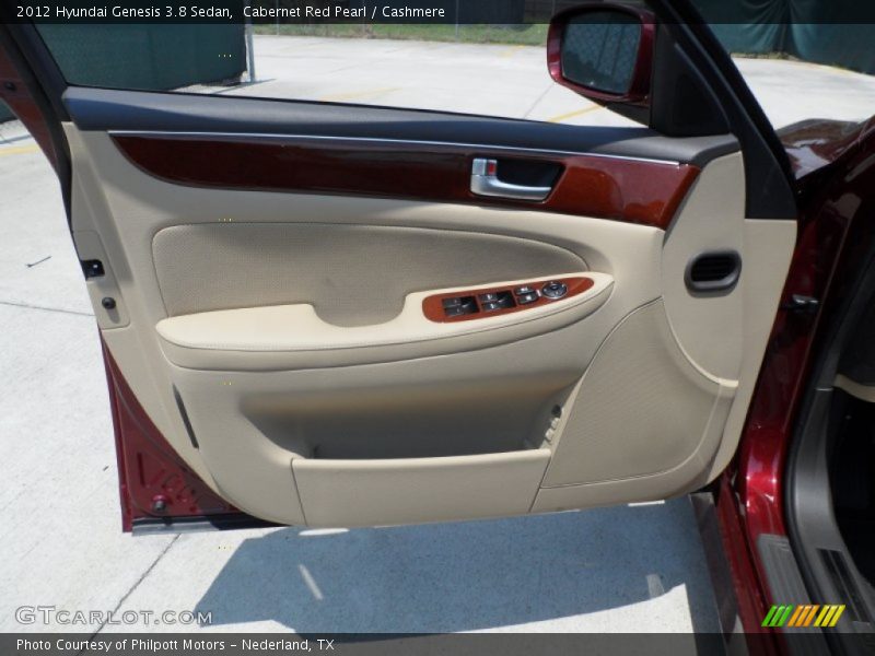 Cabernet Red Pearl / Cashmere 2012 Hyundai Genesis 3.8 Sedan