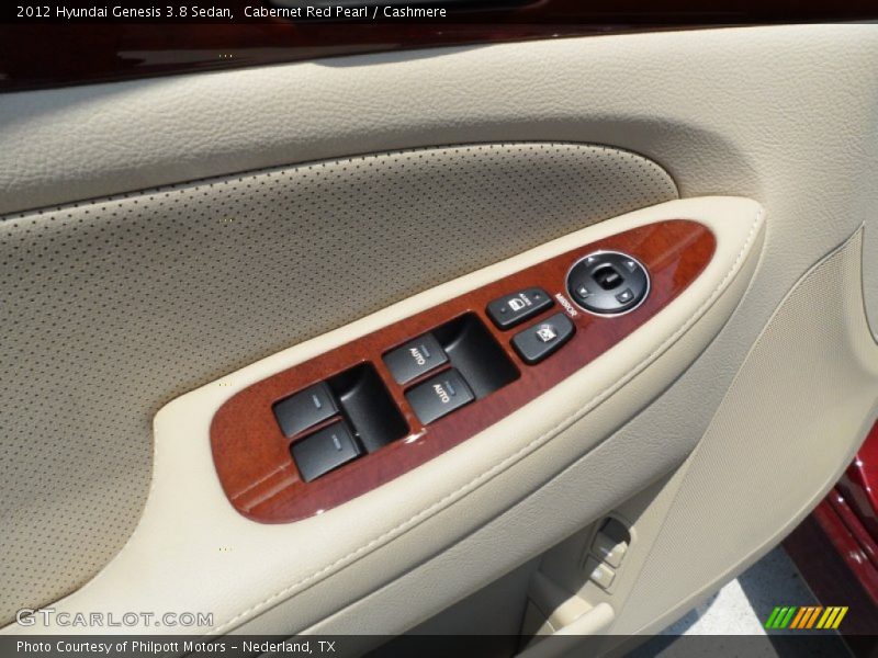 Cabernet Red Pearl / Cashmere 2012 Hyundai Genesis 3.8 Sedan
