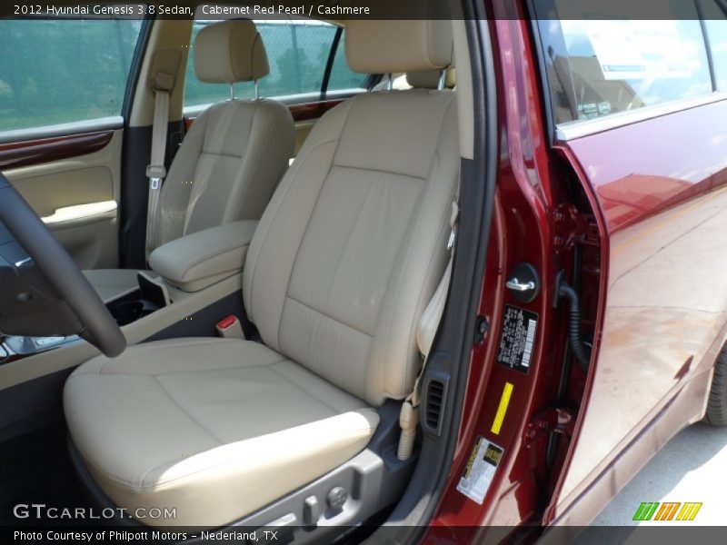 Cabernet Red Pearl / Cashmere 2012 Hyundai Genesis 3.8 Sedan