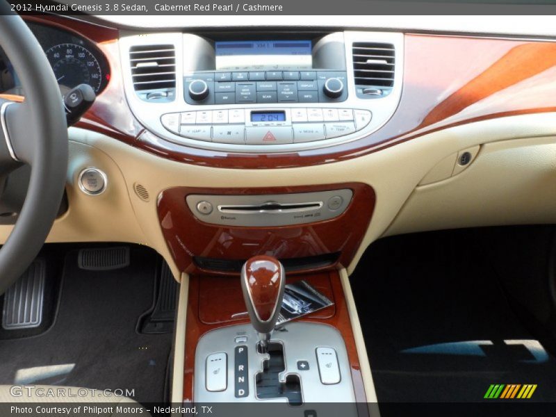 Cabernet Red Pearl / Cashmere 2012 Hyundai Genesis 3.8 Sedan