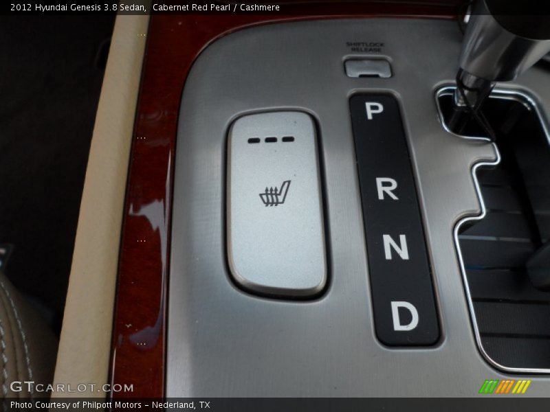 Cabernet Red Pearl / Cashmere 2012 Hyundai Genesis 3.8 Sedan