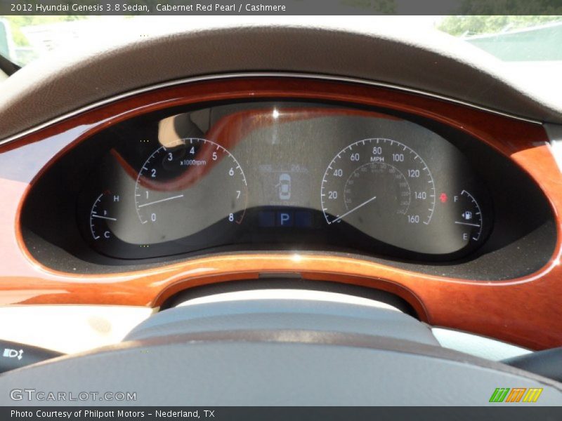 Cabernet Red Pearl / Cashmere 2012 Hyundai Genesis 3.8 Sedan