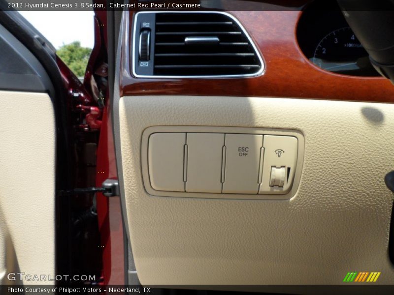 Cabernet Red Pearl / Cashmere 2012 Hyundai Genesis 3.8 Sedan