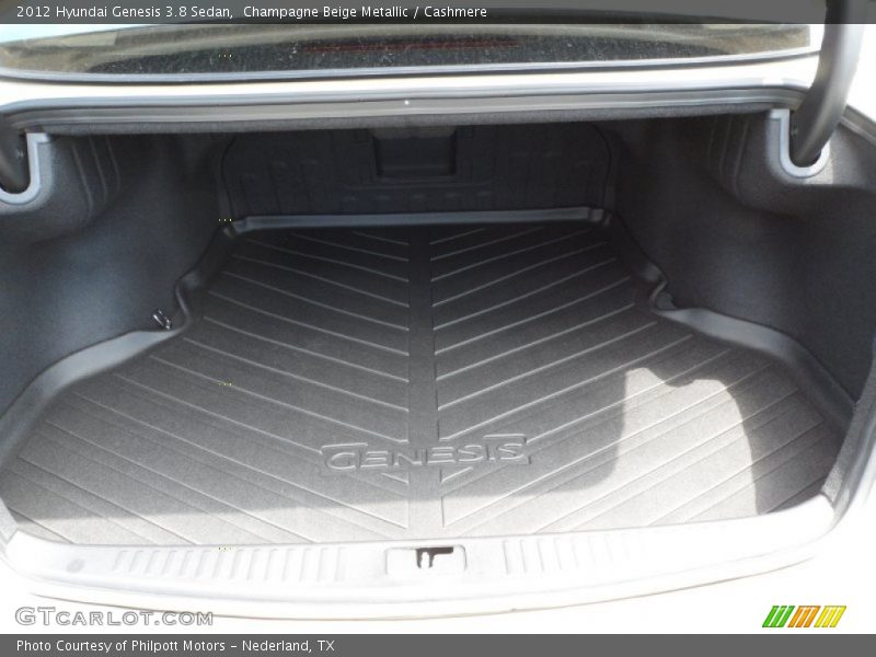 Champagne Beige Metallic / Cashmere 2012 Hyundai Genesis 3.8 Sedan