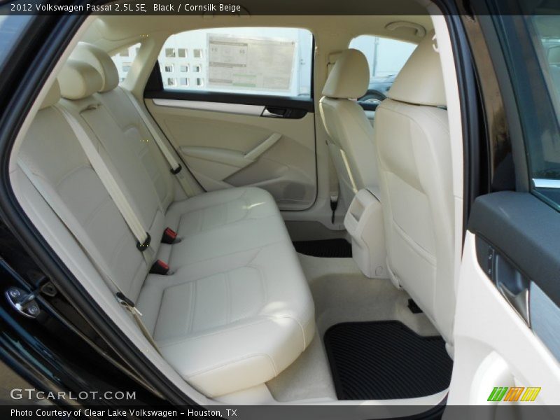 Black / Cornsilk Beige 2012 Volkswagen Passat 2.5L SE