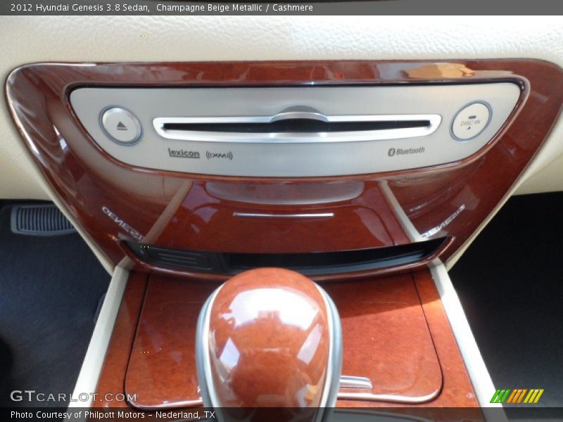 Champagne Beige Metallic / Cashmere 2012 Hyundai Genesis 3.8 Sedan
