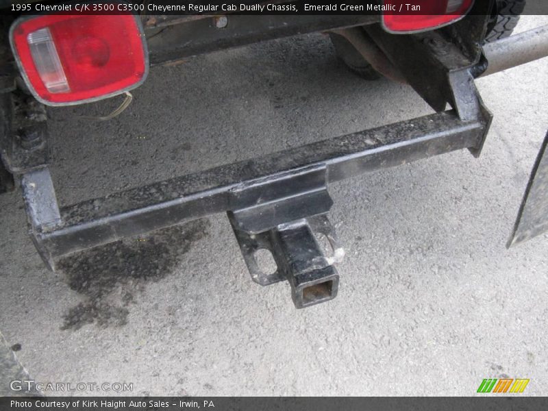 Emerald Green Metallic / Tan 1995 Chevrolet C/K 3500 C3500 Cheyenne Regular Cab Dually Chassis