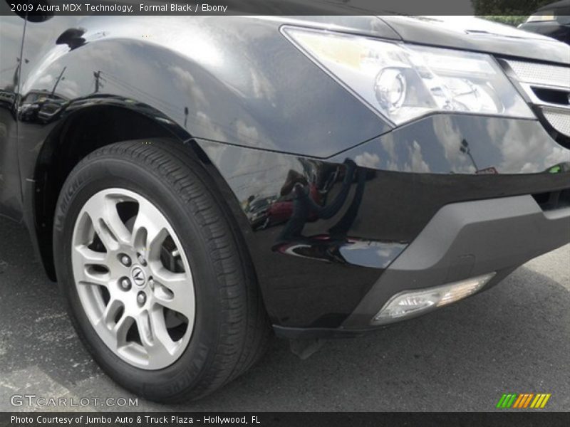 Formal Black / Ebony 2009 Acura MDX Technology
