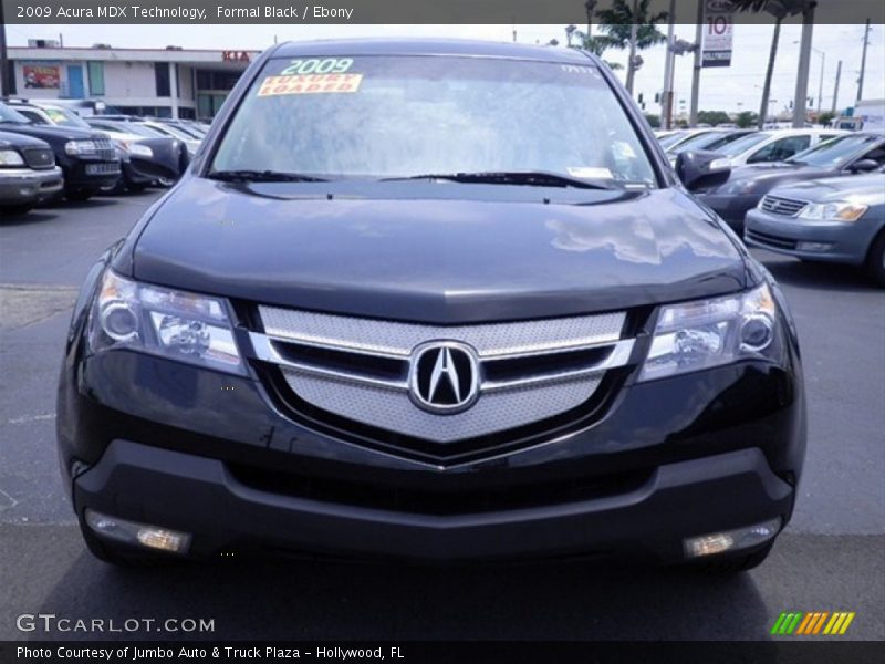 Formal Black / Ebony 2009 Acura MDX Technology