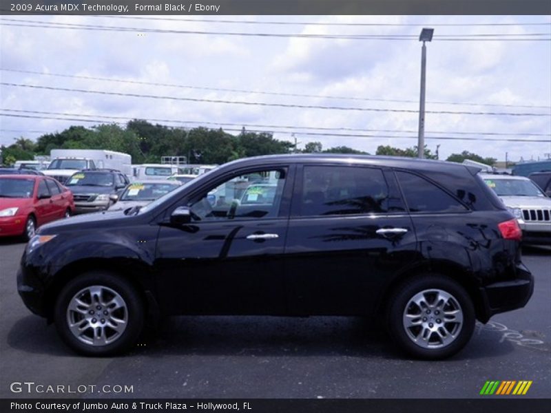 Formal Black / Ebony 2009 Acura MDX Technology