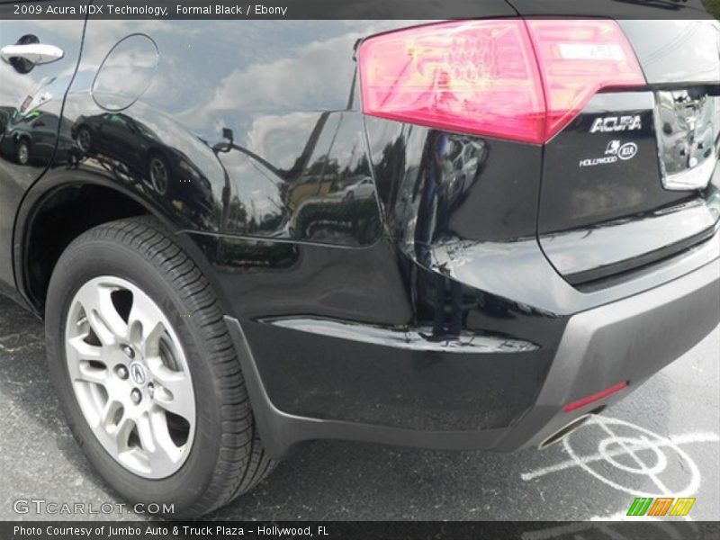 Formal Black / Ebony 2009 Acura MDX Technology