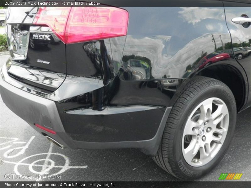 Formal Black / Ebony 2009 Acura MDX Technology