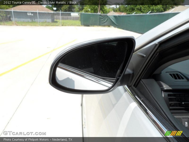 Classic Silver Metallic / Black 2012 Toyota Camry SE