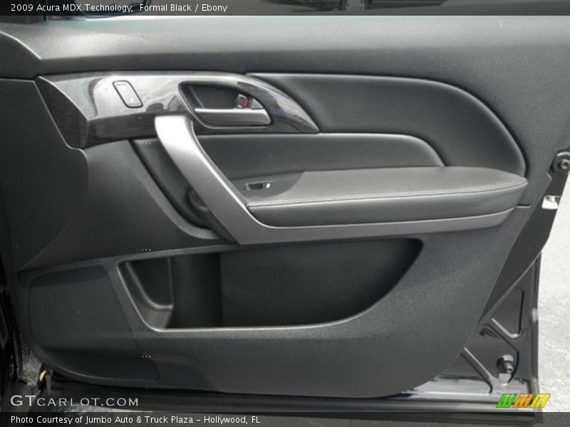 Formal Black / Ebony 2009 Acura MDX Technology