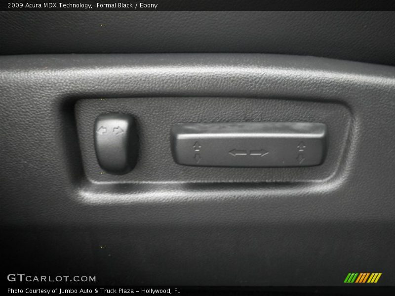 Formal Black / Ebony 2009 Acura MDX Technology