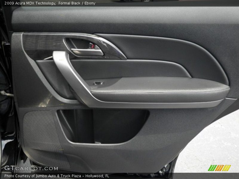 Formal Black / Ebony 2009 Acura MDX Technology