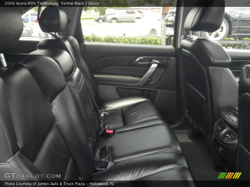 Formal Black / Ebony 2009 Acura MDX Technology