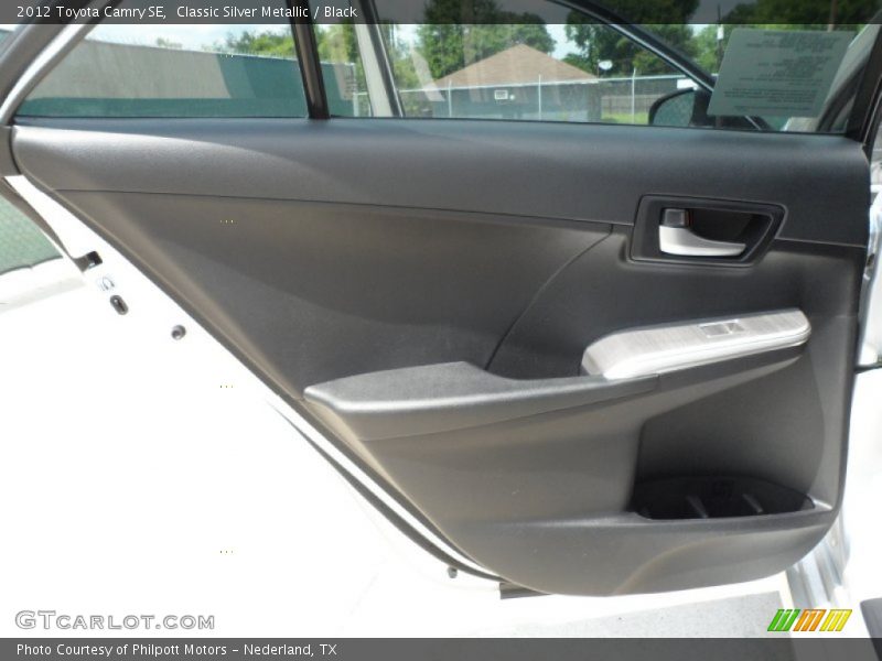Classic Silver Metallic / Black 2012 Toyota Camry SE