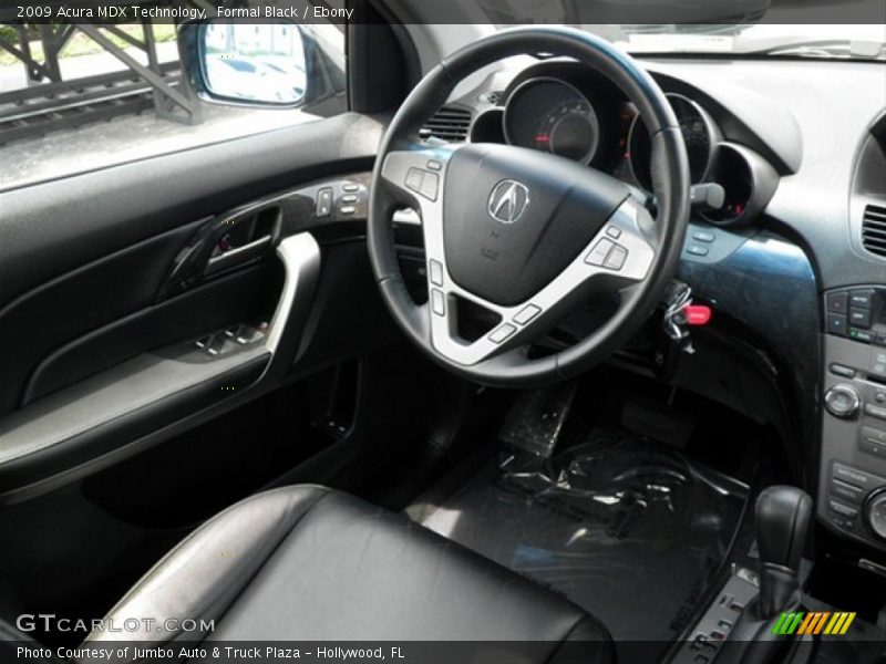 Formal Black / Ebony 2009 Acura MDX Technology